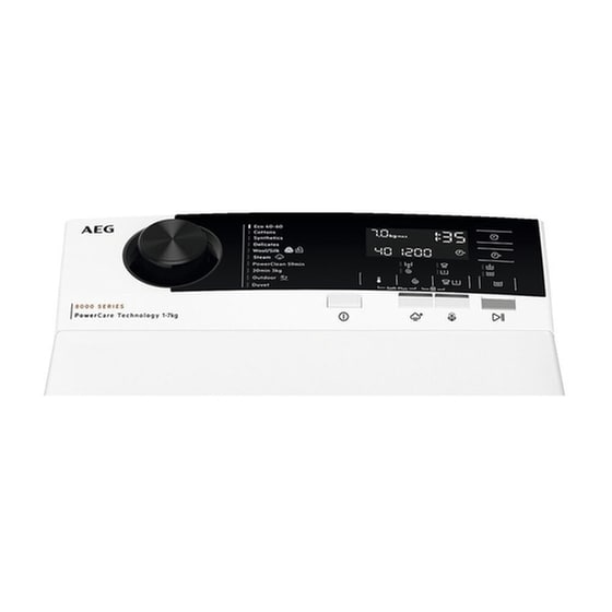 AEG LTR8E373E 7 kg 1.300 Στροφές Λευκό Πλυντήριο Ρούχων image 1