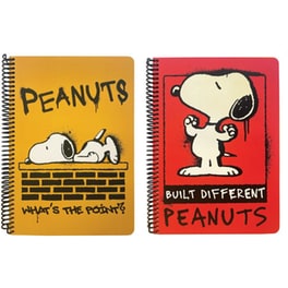 Τετράδιο Σπιράλ 3Θ. 105Φ. Peanuts Built (1 Τεμάχιο) - Τυχαία Επιλογή