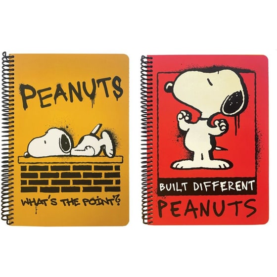 Τετράδιο&nbsp;Σπιράλ 3Θ.&nbsp;105Φ.&nbsp;Peanuts&nbsp;Built (1 Τεμάχιο) - Τυχαία Επιλογή image 0