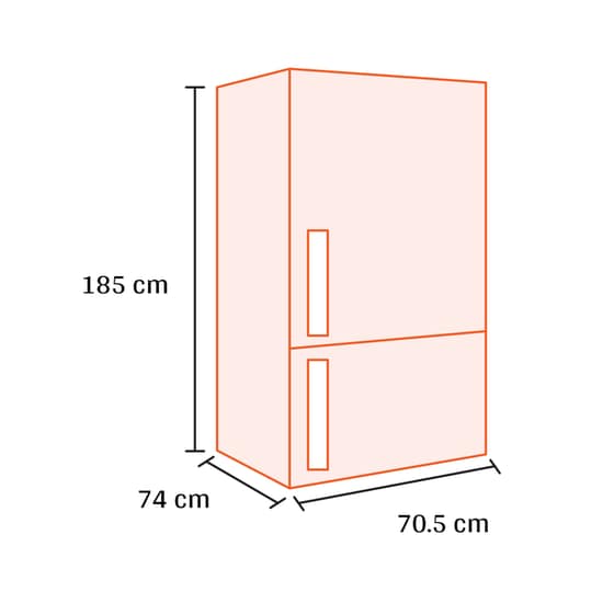 LG GBF567PZCMB Total No Frost 461 Lt Ασημί Ψυγειοκαταψύκτης image 1