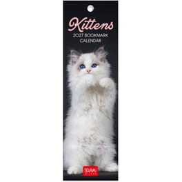 Ημερολόγιο/Σελιδοδείκτης Μηνιαίο 2027 Legami 12M Kittens 5.5 x 18 cm