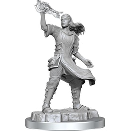 Nolzur's Mini Aasimar Female Cleric Dungeons & Dragons WIZKIDS