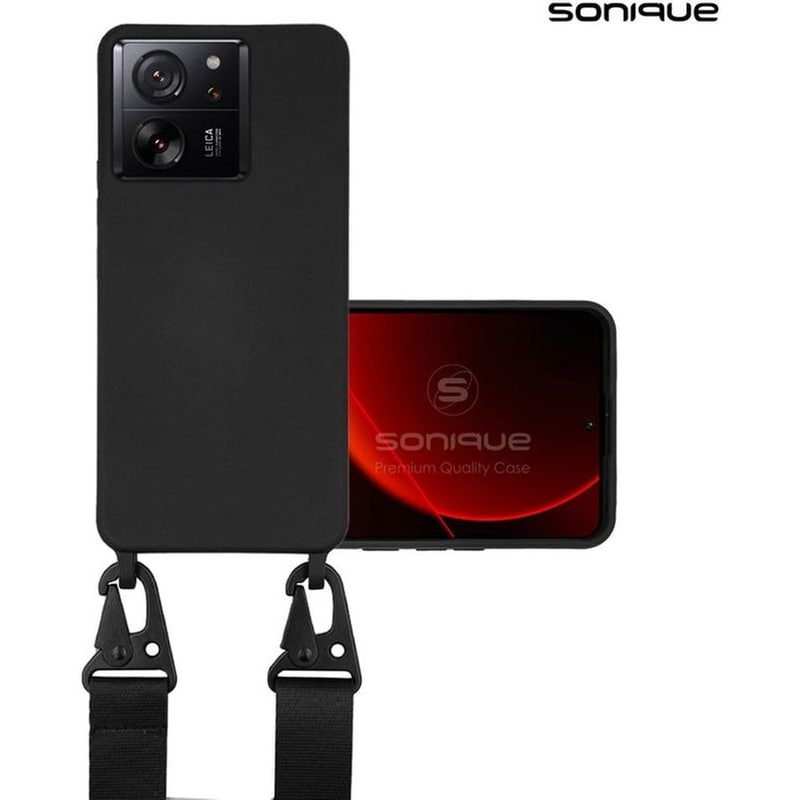 SONIQUE Θήκη Xiaomi Xiaomi 13T Pro - Sonique Carryhang Με Strap - Μαύρο