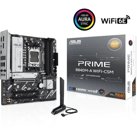 Asus PRIME B840M-A WIFI Motherboard Micro ATX με AMD AM5 Socket 90MB1J20-M0EAY0 image 3