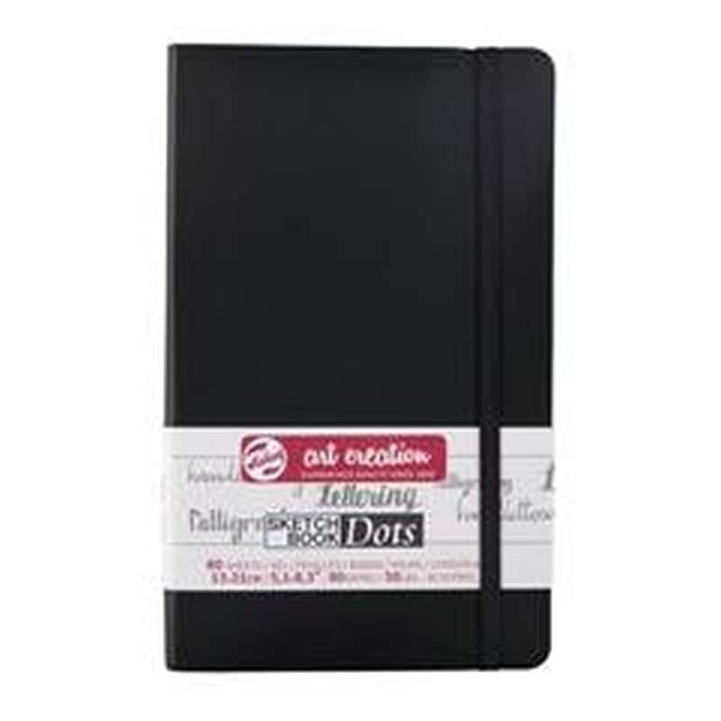 Talens Scetch Book Dot Μαύρο 80φυλ. 13x21εκ. 80 Γρ.