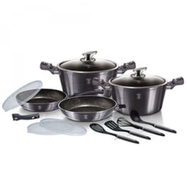Σετ Μαγειρικά Σκεύη BERLINGER HAUS BH-7059 13 τμχ Γκρι