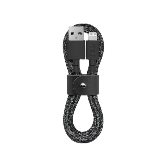 Καλώδιο δεδομένων Native Union Usb to Lightning 1.2m - Black image 1