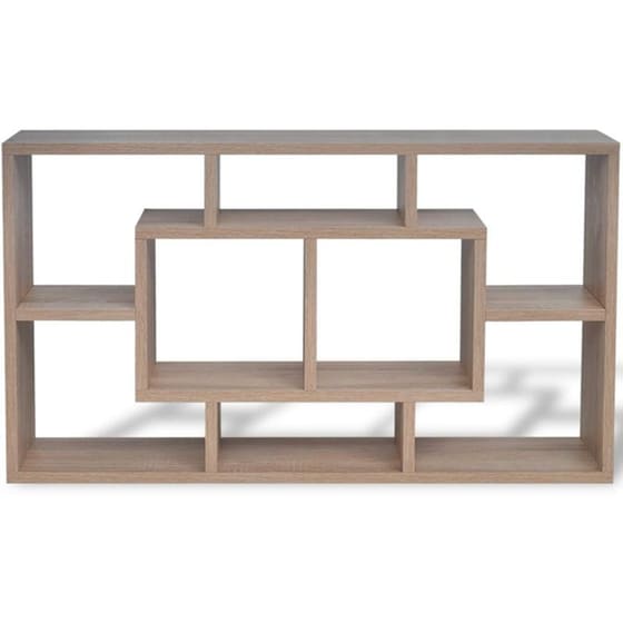 Ραφιέρα Τοίχου VidaXL από Μοριοσανίδα 85x16x47.5 cm - Φυσικό/Μπεζ image 3