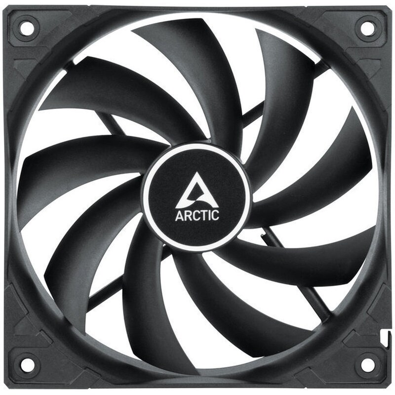 Case Fan Arctic F12 PWM 120mm - Μαύρο