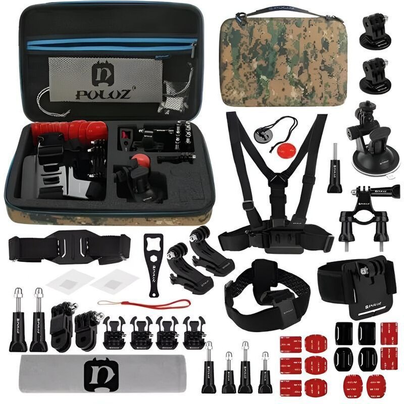 PULUZ Combo Kit για Αction Cameras Puluz 45 Pkt29