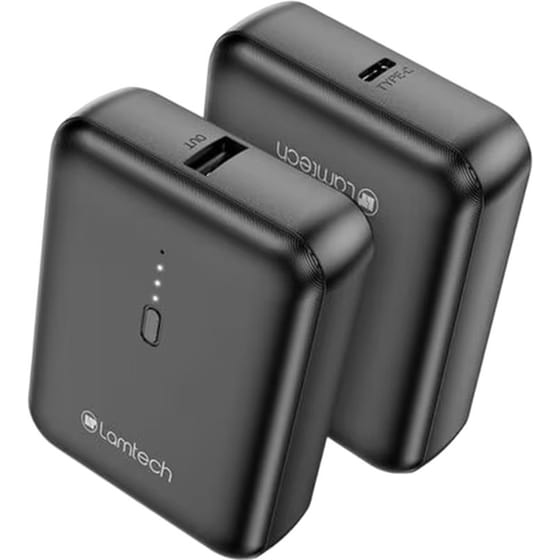 Powerbank Lamtech LAM021172 5.000mΑh - Black image 0