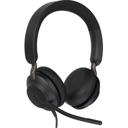 Ακουστικά Κεφαλής Jabra Evolve2 40 SE Stereo με Μικρόφωνο - Μαύρα