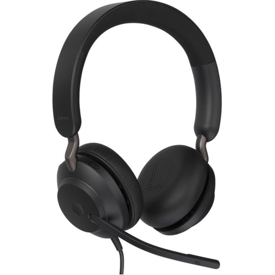 Ακουστικά Κεφαλής Jabra Evolve2 40 SE Stereo με Μικρόφωνο - Μαύρα image 0
