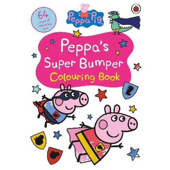 Peppa Pig: Peppa’s Super Bumper Colouring Book image 0