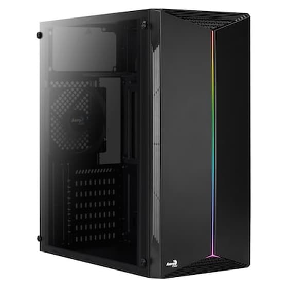 Κουτί Desktop Aerocool Split Midi-Tower - Μαύρο image 0