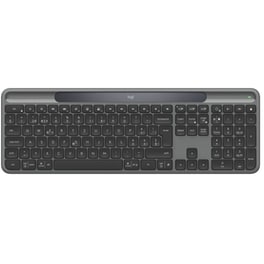 Logitech Signature Slim Solar+ K980 Ασύρματο Bluetooth Πληκτρολόγιο - Graphite