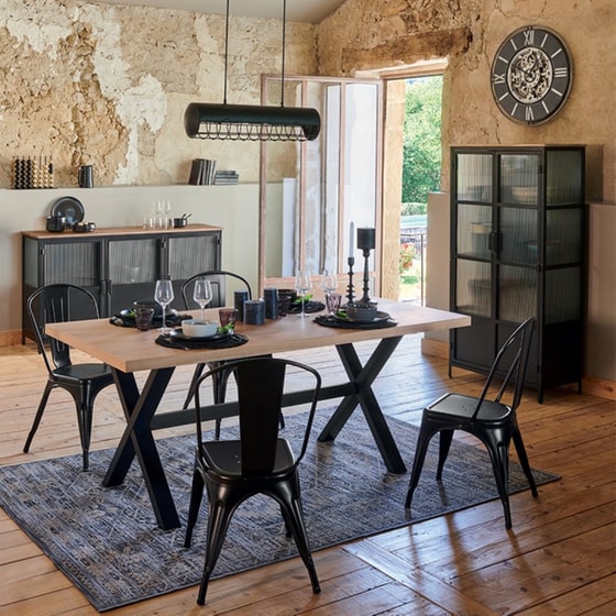 Ρολόι Τοίχου Αθόρυβο Spitishop Μεταλλικό Φ70x7 cm - Ασημί/Μαύρο image 2