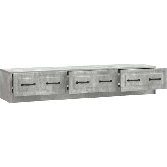 Έπιπλο Τηλεόρασης VidaXL 147x34.5x27 cm - Γκρι Σκυροδέματος image 4