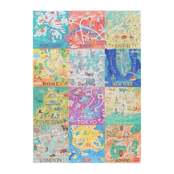 Παζλ Cities Legami (1000 Κομμάτια) image 2