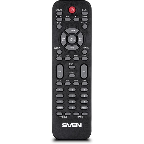 Ηχεία Υπολογιστή 5.1 SVEN HT-201 20W - Μαύρο image 5