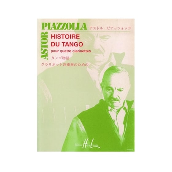 Piazzolla - Histoire Du Tango (4 Clarinets) image 0