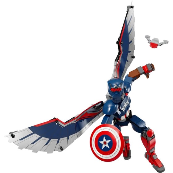 LEGO® Marvel New Captain America Construction Figure (76296) image 2