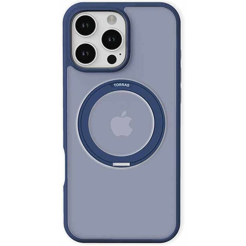 TORRAS Θήκη Apple iPhone 16 Pro - Torras Ostand - Blue