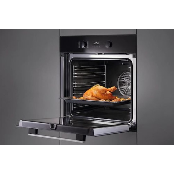 MIELE H 2455 B ACTIVE 76 Lt Μαύρο  Εντοιχιζόμενος Φούρνος Άνω Πάγκου image 2