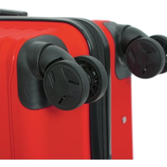 Σετ Βαλίτσες&nbsp;Amber&nbsp;Κόκκινο image 6