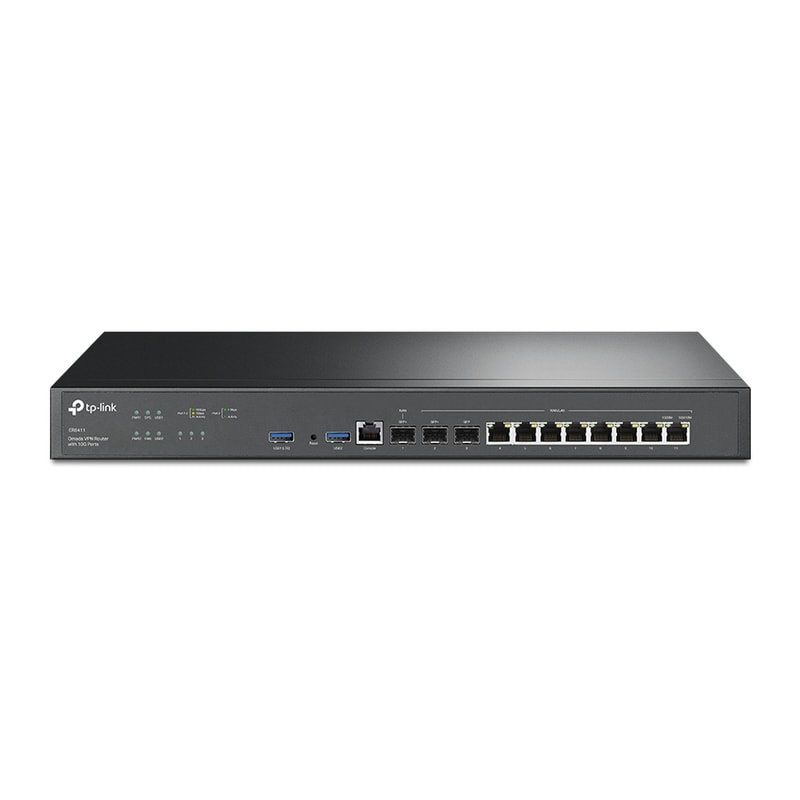 TP-LINK TP-LINK ER8411 Omada VPN Ενσύρματο Router με 10G Ports