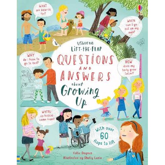 Lift-the-flap Questions and Answers about Growing Up image 0