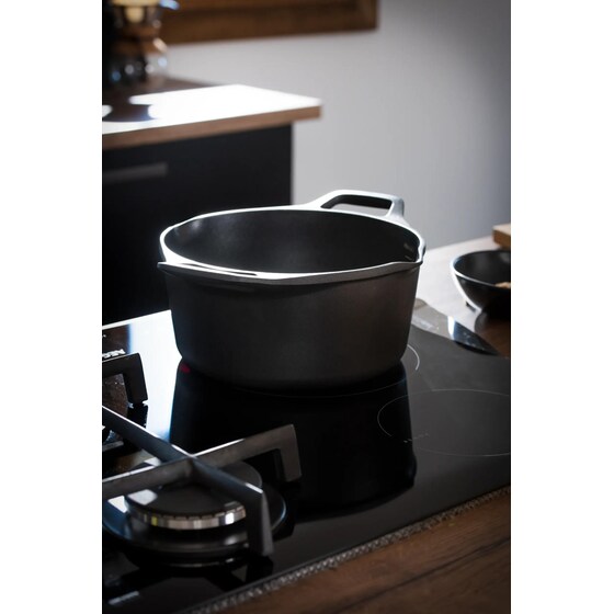 Κατσαρόλα Βαθιά TEFAL E2494644 από Χυτό Αλουμίνιο 24 cm Μαύρο image 5