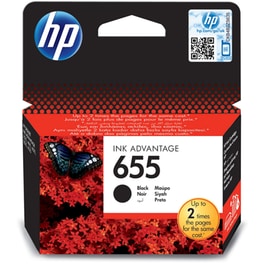 HP 655 Μαύρο Μελάνι Εκτυπωτή CZ109AE