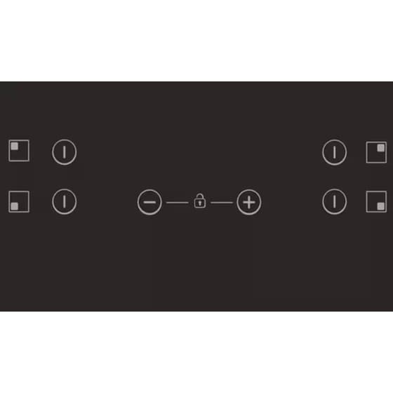 CANDY CH64CCB & CA6NP3T3H 78 Lt Μαύρο Eντοιχιζόμενο Σετ Φούρνος και Εστία image 5