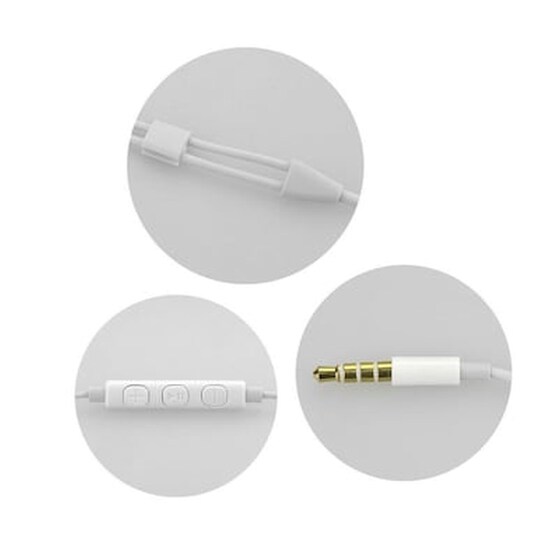 Ακουστικά Με Μικρόφωνο Mega Bass 3.5mm Jack - Oem - Μωβ - In Ear image 2