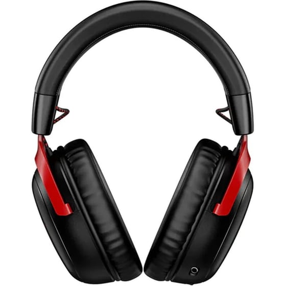 HyperX Cloud III Gaming Ασύρματα Ακουστικά 2.4GHz/USB - Μαύρα/Κόκκινο image 2