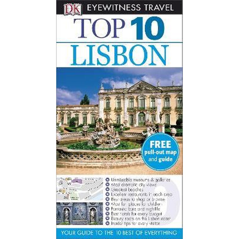 Lisbon　Top　Guide:　Tomas　10　Public　Travel　DK　Tranaeus　Eyewitness　βιβλία