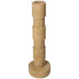 Κηροπήγιο ArteLibre Polyresin 7x23 cm - Καφέ Ανοιχτό