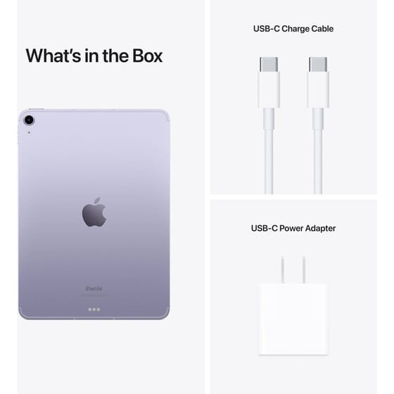 Apple iPad Air 5th Gen 64GB Wifi Purple image 4