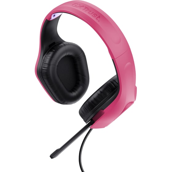 Trust GXT 415 Zirox Gaming Ενσύρματα Ακουστικά 3.5mm - Ροζ image 3