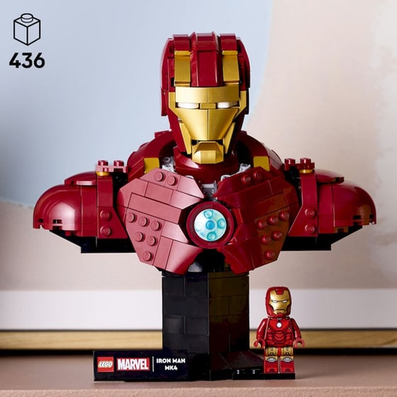 LEGO® ǀ Marvel Προτομή Άιρον Μαν MK4 (76327) image 1