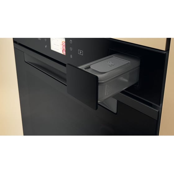 WHIRLPOOL WOI11P8FHT2SBAF 73 Lt Μαύρο Εντοιχιζόμενος Φούρνος Άνω Πάγκου image 5