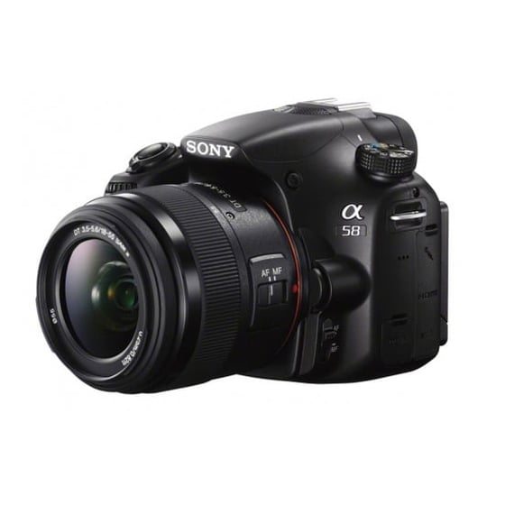 Sony SLT-A58 Kit DT 18-55mm & DT 55-200mm Μαύρο image 2