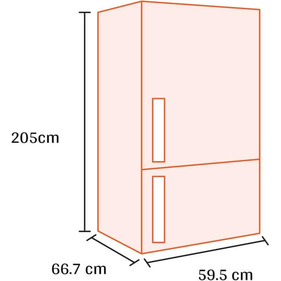 HAIER HTR3620ENMG Total No Frost 414 Lt Inox Ψυγειοκαταψύκτης image 1
