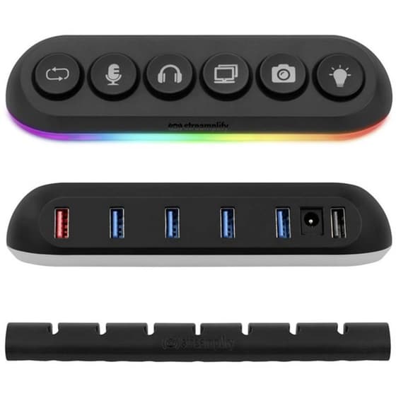 Streamplify RGB Controller TVSP-007 - Μαύρο image 4