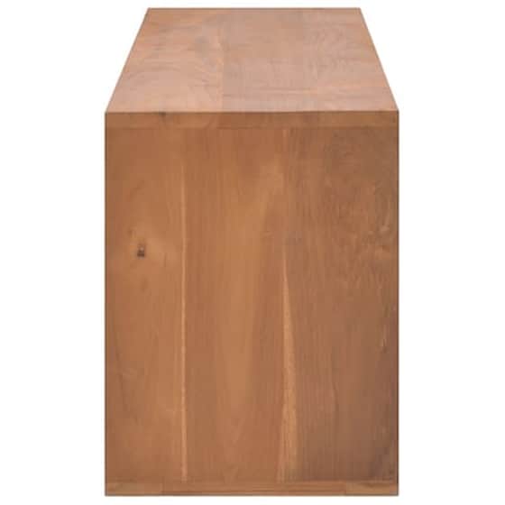 Έπιπλο Τηλεόρασης VidaXLΜασίφ Ξύλο 110x30x40cm - Καφέ image 4