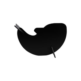 Μαυροπίνακας Securit 3D Whale 22x14,5x10cm