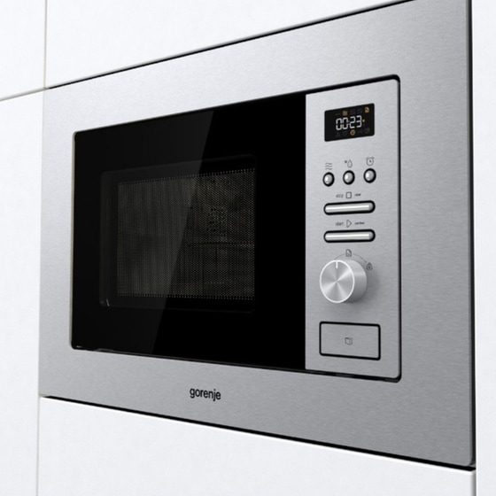 GORENJE BMI201AG1X 20 Lt με Grill Inox Εντοιχιζόμενος Φούρνος Μικροκυμάτων image 2