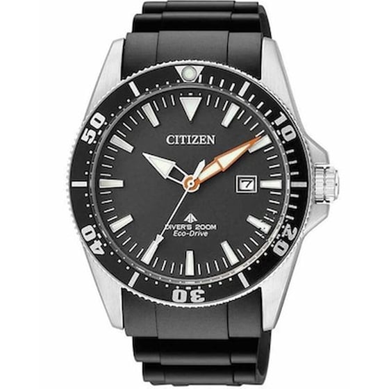 Ρολόι Citizen Eco-drive Divers Black Rubber Strap image 0