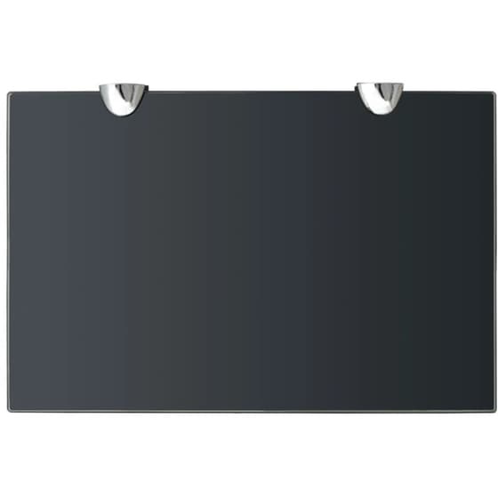 Ράφια Τοίχου VidaXL από Γυαλί 30x0.8x20 cm 2 Τμχ - Μαύρο image 4